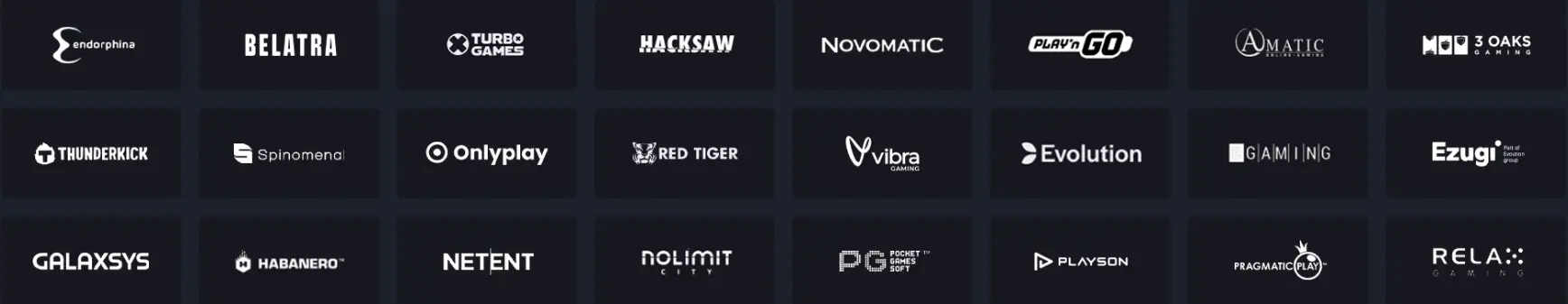 Провайдеры игр Lex Casino